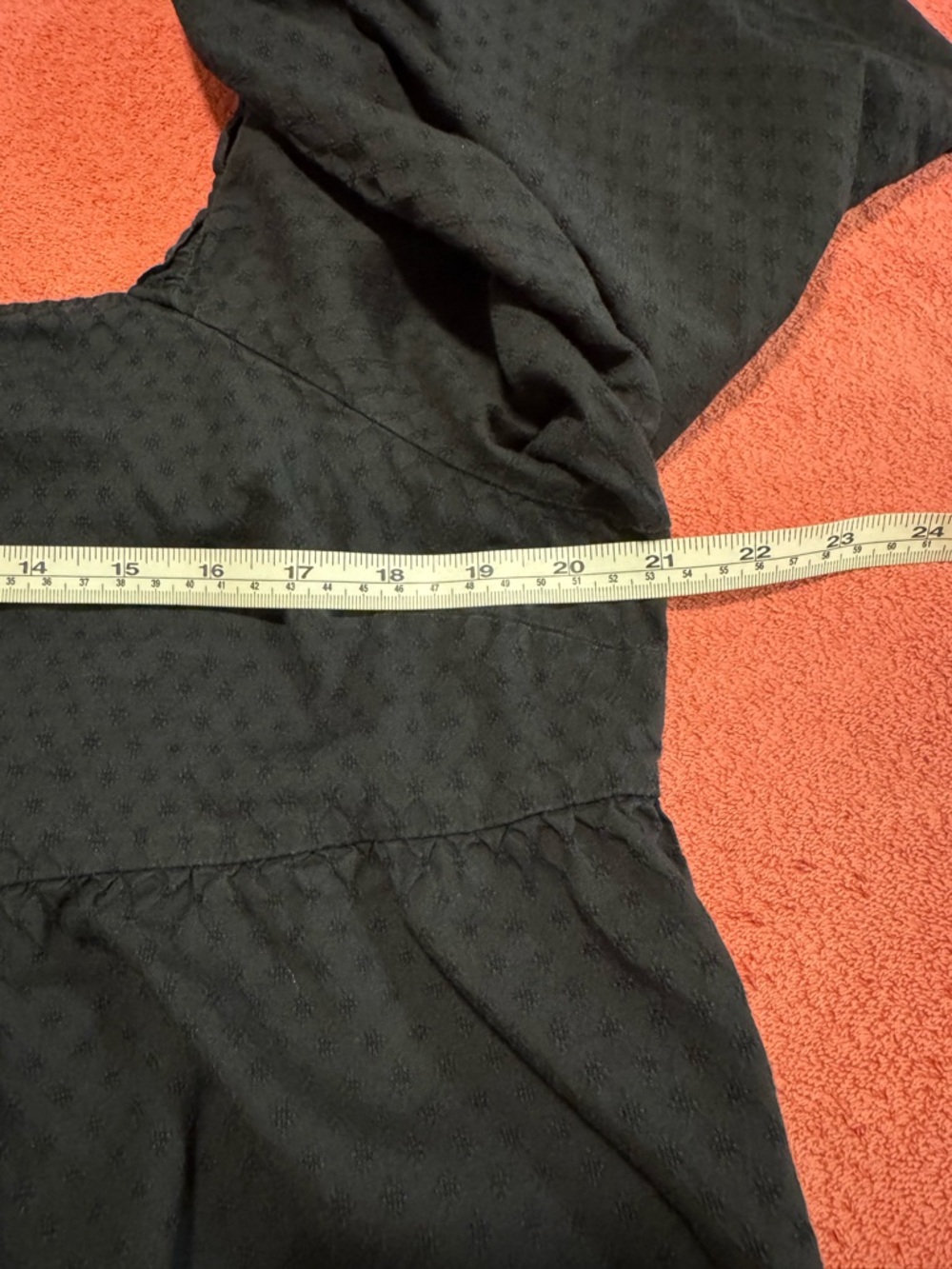 Universal Thread Black Square-Neck Mini Peasant Dress - Picture 5 of 10